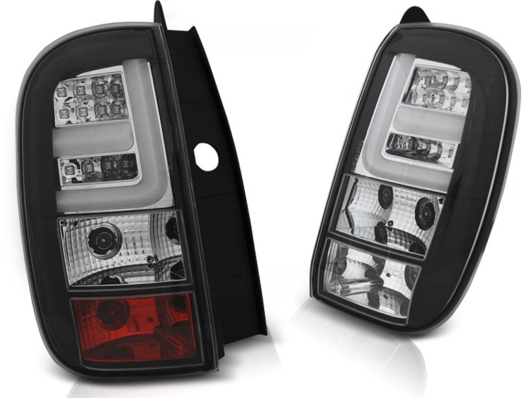 LAMPY TYLNE DACIA DUSTER 04.10- LED BAR BLACK