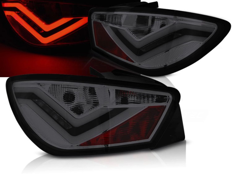 LAMPY TYLNE SMOKE SEAT IBIZA 6J 3D 06.08-12 LED