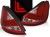 LAMPY TYLNE FORD FIESTA MK7 08-12 HATCHBACK RED WHITE LED BAR