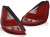 LAMPY TYLNE FORD FIESTA MK7 08-12 HATCHBACK RED WHITE LED BAR