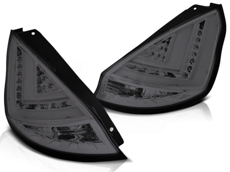LAMPY TYLNE FORD FIESTA MK7 12-16 HB SMOKE LED BAR