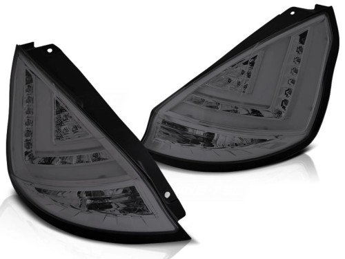 LAMPY TYLNE FORD FIESTA MK7 08-12 HB SMOKE LED BAR
