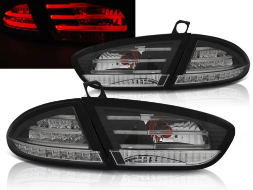 LAMPY TYLNE BLACK SEAT LEON 03.09-12 LED