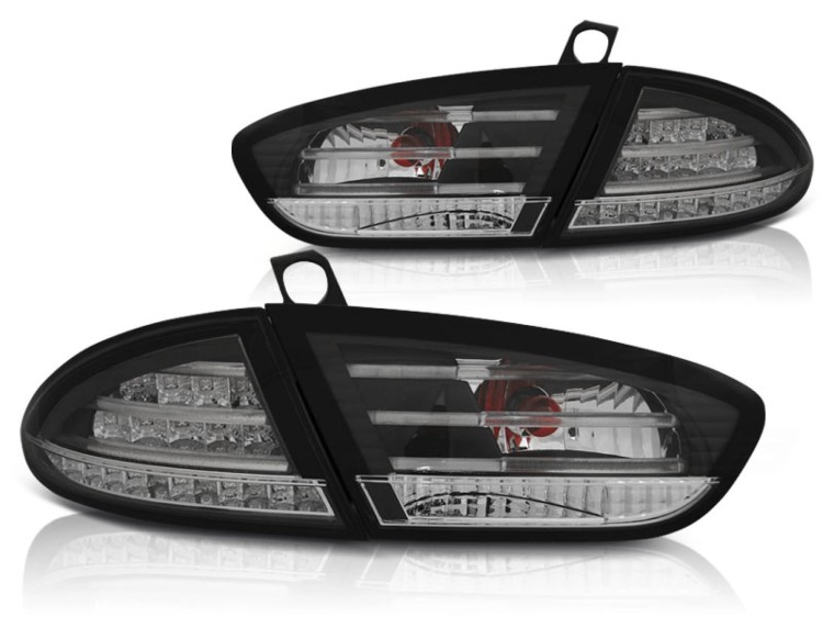 LAMPY TYLNE BLACK SEAT LEON 03.09-12 LED