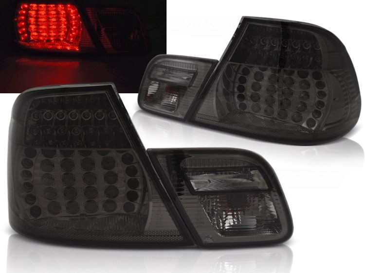 LAMPY TYLNE SMOKE BMW SERII 3 E46 04.03-06 COUPE