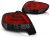 LAMPY TYLNE PEUGEOT 206 10.98- RED SMOKE LED BAR