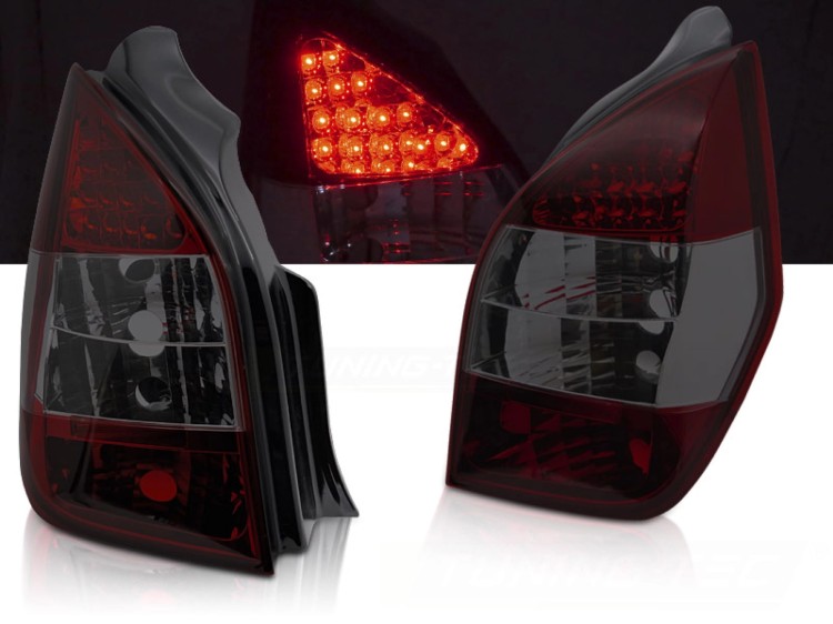 LAMPY TYLNE CITROEN C2 11.03-10 LED RED SMOKE