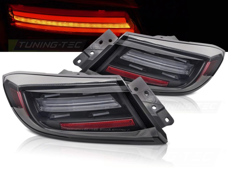 LAMPY TYLNE BLACK SEQ TOYOTA GR86 21+ LED