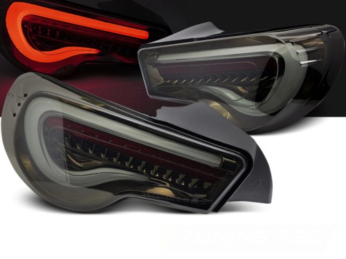 LAMPY TYLNE TOYOTA GT86 12-21 LED BAR SMOKE SEQ