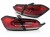 LAMPY TYLNE RED WHITE FORD FIESTA MK8 17-21 HATCHBACK LED