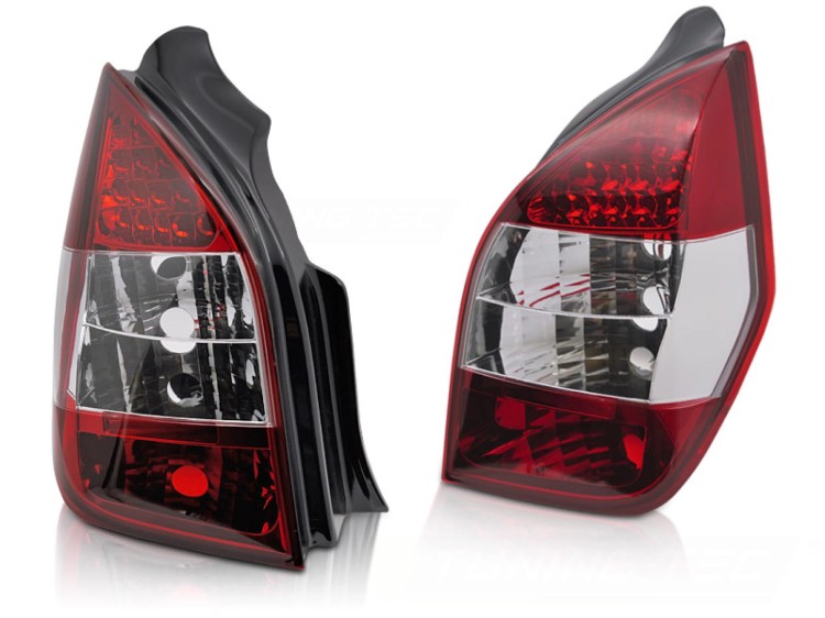 LAMPY TYLNE CITROEN C2 11.03-10 LED RED WHITE