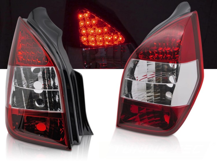 LAMPY TYLNE CITROEN C2 11.03-10 LED RED WHITE