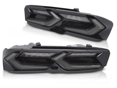 LAMPY TYLNE BLACK LED CHEVROLET CAMARO 19-23