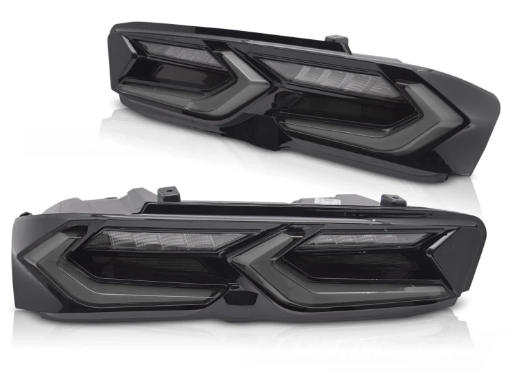 LAMPY TYLNE BLACK LED CHEVROLET CAMARO 19-23