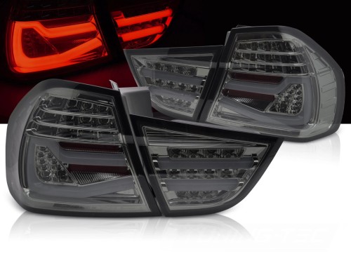 LAMPY TYLNE SMOKE SEQ LED BMW SERII 3 E90 09-11