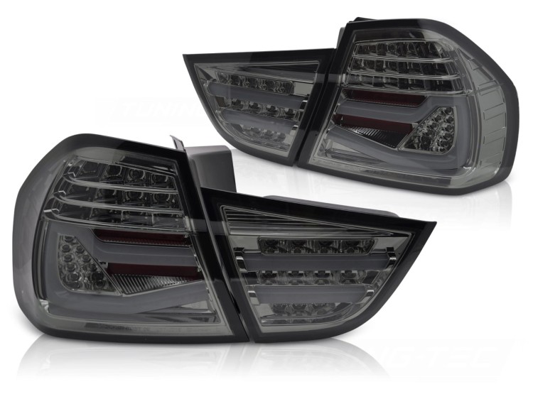 LAMPY TYLNE SMOKE SEQ LED BMW SERII 3 E90 09-11