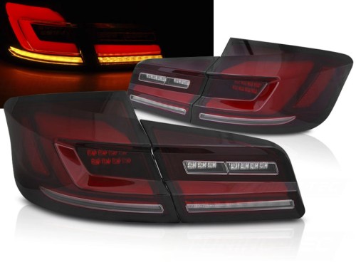 LAMPY TYLNE RED SMOKE BMW SERII 5 F10 10-16