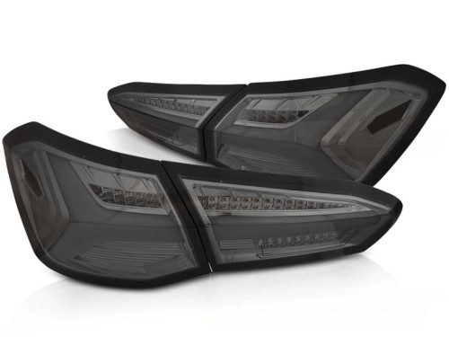 LAMPY TYLNE SMOKE SEQ FORD FOCUS 4 18-21 HATCHBACK LED