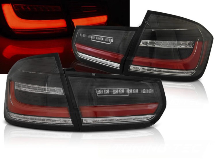 LAMPY TYLNE BLACK BMW SERII 3 F30 11-18 LED