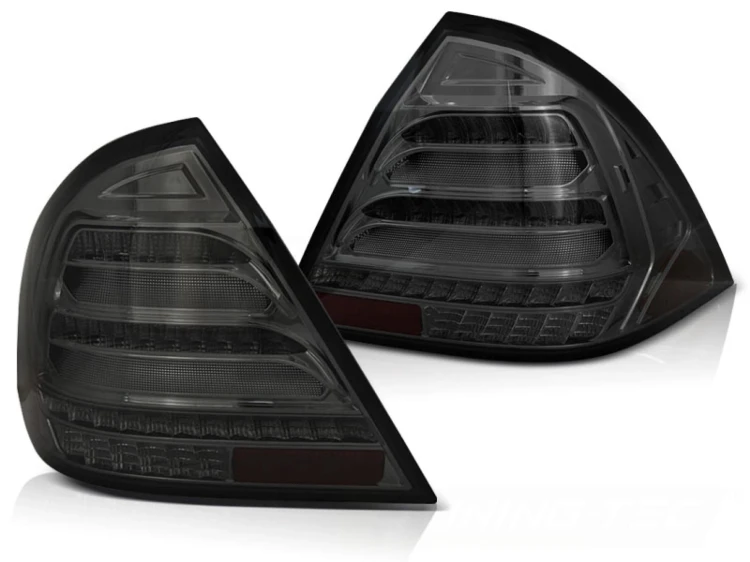 LAMPY TYLNE MERCEDES C KLASA W203 SEDAN 04-07 SMOKE LED