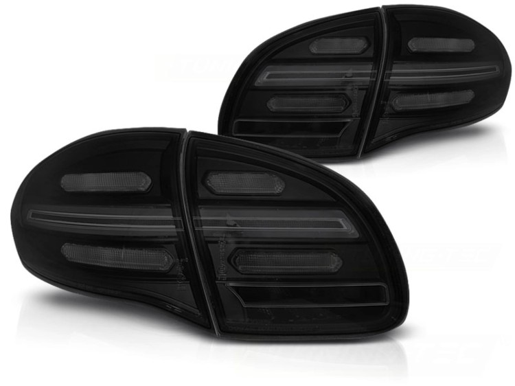 LAMPY TYLNE SMOKE SEQ PORSCHE CAYENNE 10-15 LED