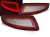 LAMPY TYLNE RED WHITE SEQ PORSCHE 911 997 04-09 LED