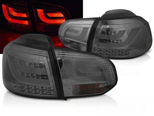 LAMPY TYLNE SMOKE VW GOLF 6 10.08-12 LED