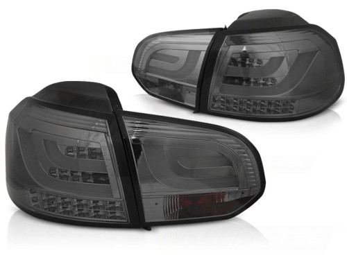 LAMPY TYLNE SMOKE VW GOLF 6 10.08-12 LED