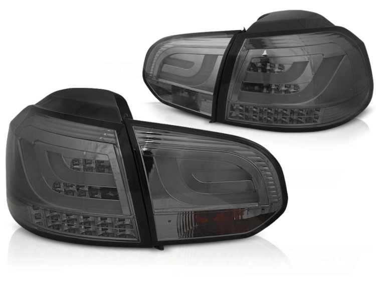LAMPY TYLNE SMOKE VW GOLF 6 10.08-12 LED