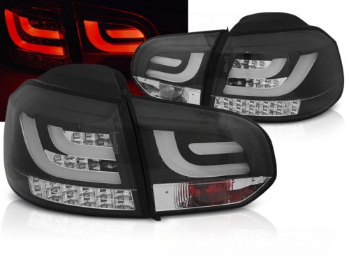 LAMPY TYLNE BLACK VW GOLF 6 10.08-12 LED