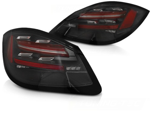 LAMPY TYLNE BLACK SEQ PORSCHE BOXSTER / CAYMAN 987 09-12 LED