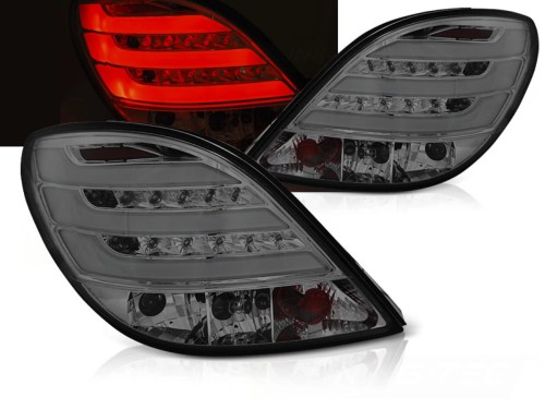 LAMPY TYLNE PEUGEOT 207 3D/5D 05.06-06.09 SMOKE LED