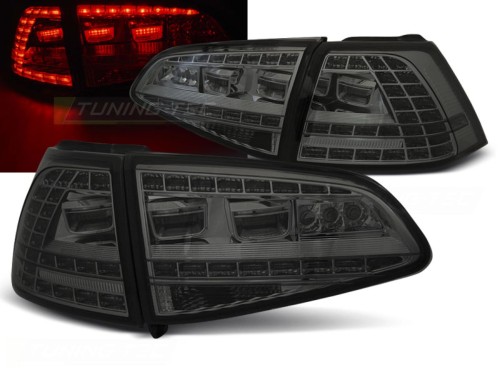 LAMPY TYLNE SMOKE SEQ VW GOLF 7 13-17 LED