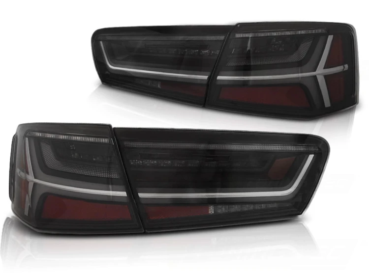 LAMPY TYLNE LED SMOKE SEQ AUDI A6 C7 11-14 SEDAN
