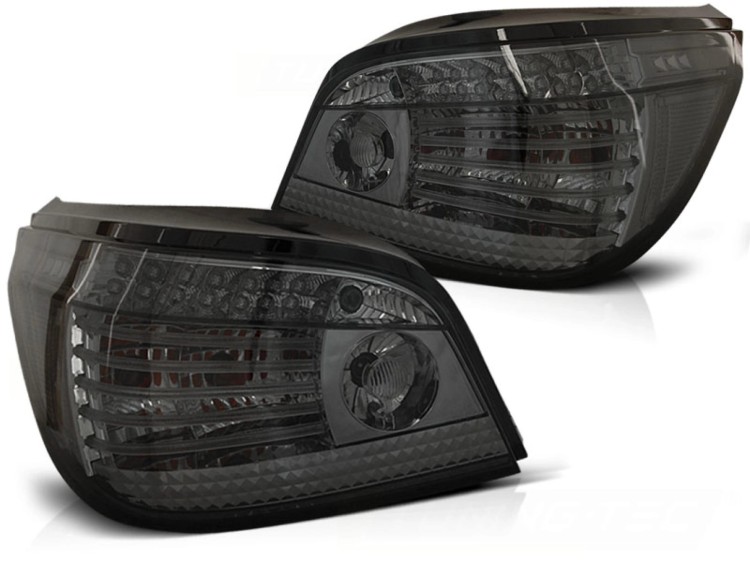 LAMPY TYLNE SMOKE SEQ LED BMW SERII 5 E60 07.03-07
