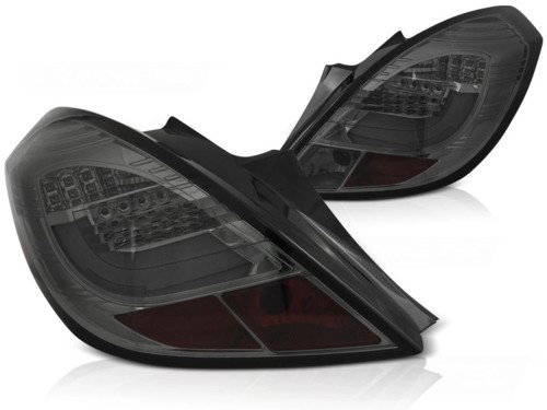LAMPY TYLNE OPEL CORSA D 3D 04.06-14 SMOKE LED BAR