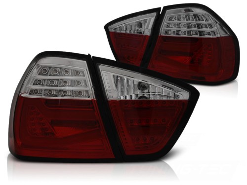 LAMPY TYLNE RED SMOKE BMW SERII 3 E90 03.05-08.08 LED