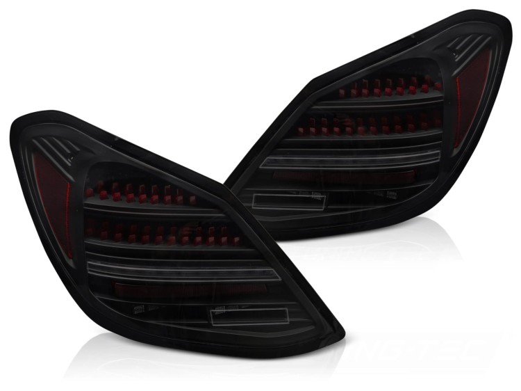 LAMPY TYLNE SMOKE RED SEQ MERCEDES C KLASA W205 14-21