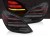 LAMPY TYLNE BLACK RED SEQ MERCEDES C KLASA W205 14-21
