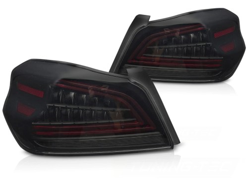 LAMPY TYLNE LED SMOKE SUBARU WRX 14-21