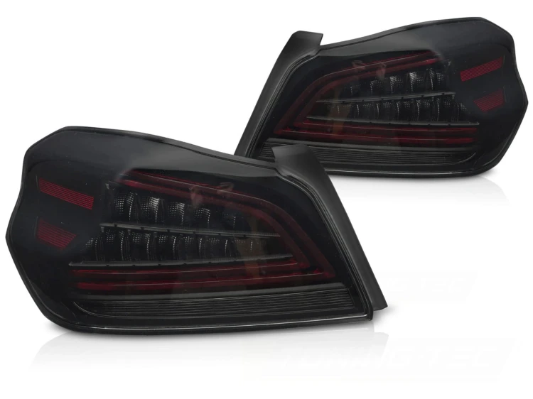 LAMPY TYLNE LED SMOKE SUBARU WRX 14-21