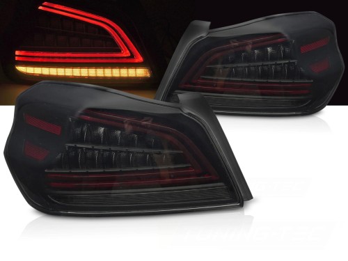 LAMPY TYLNE LED SMOKE SUBARU WRX 14-21