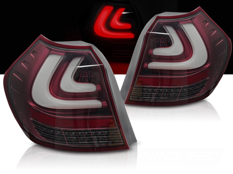 LAMPY TYLNE BMW SERII 1 E87 04-08.07 RED LED BAR