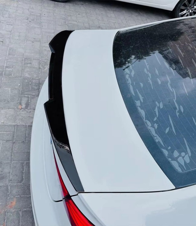 SPOILER PSM STYLE V2 AUDI A3 S3 8V SEDAN 13-20 CZARNY POŁYSK