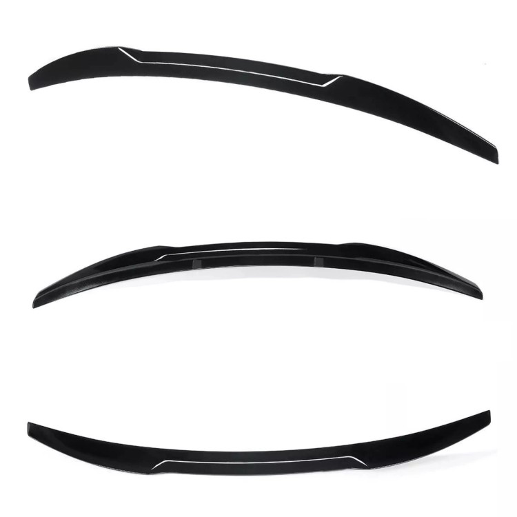 SPOILER PSM STYLE V2 AUDI A3 S3 8V SEDAN 13-20 CZARNY POŁYSK