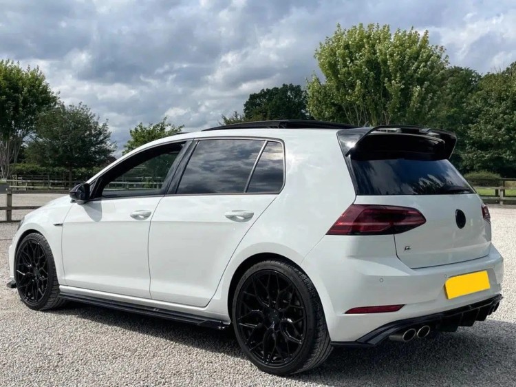 SPOILER OETINGER CZARNY POŁYSK GOLF VII 7.5 GTI / R-LINE