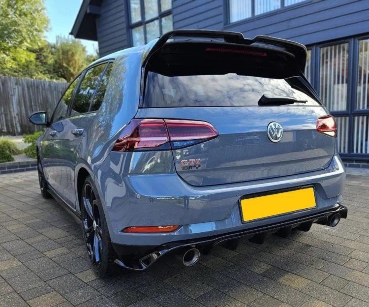 SPOILER OETINGER CZARNY POŁYSK GOLF VII 7.5 GTI / R-LINE