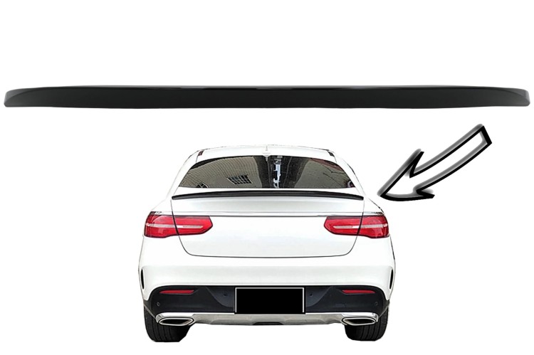 SPOILERR BAGAŻNIKA MERCEDES GLE COUPE C292 (2015-2019) CZARNY POŁYSK