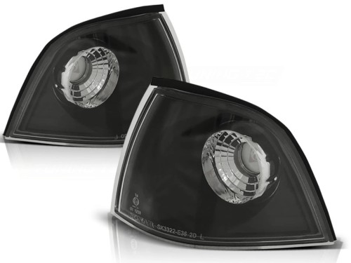 KIERUNKOWSKAZY MIGACZE PRZEDNIE BLACK BMW 3 SERII E36 12.90-09.99 COUPE
