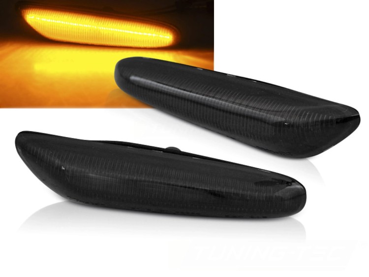 KIERUNKOWSKAZY BOCZNE SMOKE LED SEQ BMW SERII 1 3 5 E46 / E60 / E87 / E90